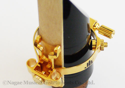 JLV B♭クラリネットリガチャーゴールド