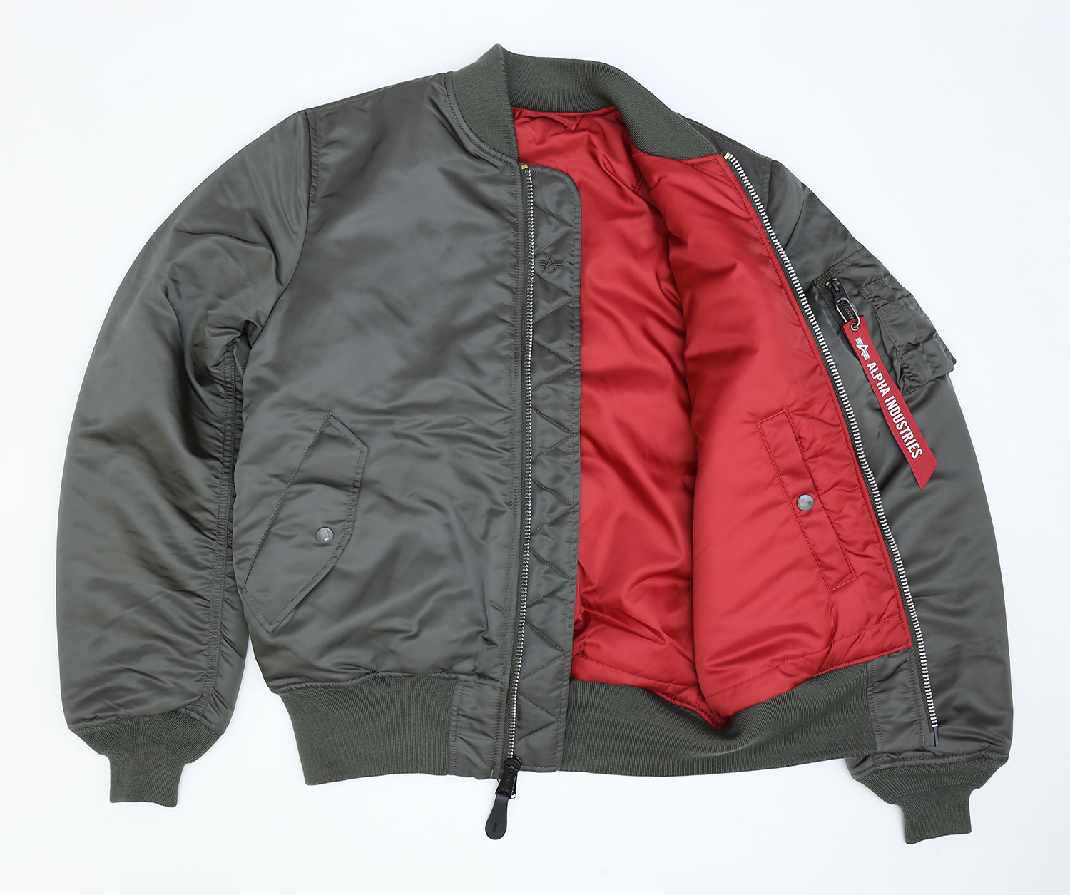 MA1 ALPHA TYPE MA-1 ミリタリーショップ 革ジャン 中田商店