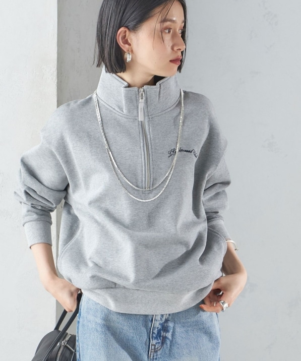 CANTERBURY 刺繍 プルオーバー ボア ウエア ハーフジップ 楽天市場