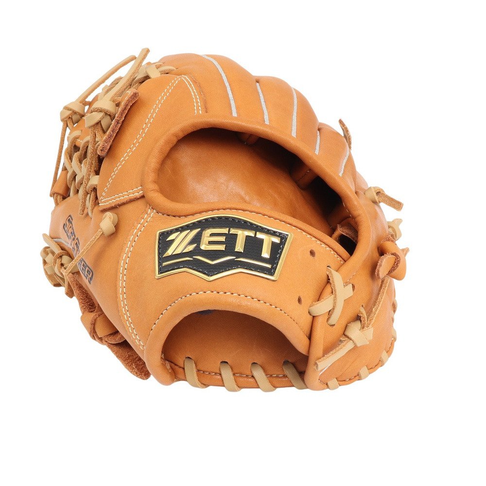 ZETT キャメル色 一般軟式グローブ ゼット（ZETT）（メンズ）軟式用