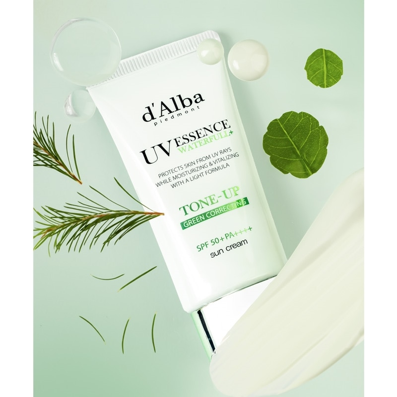 d'Alba ダルバ ウォータフルトーンアップサンクリーム グリーン(UV