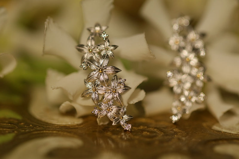 ぺ*ろ様 クアラントット 冬の星 ピアス クアラントット ピアス 冬の星 ぺ*