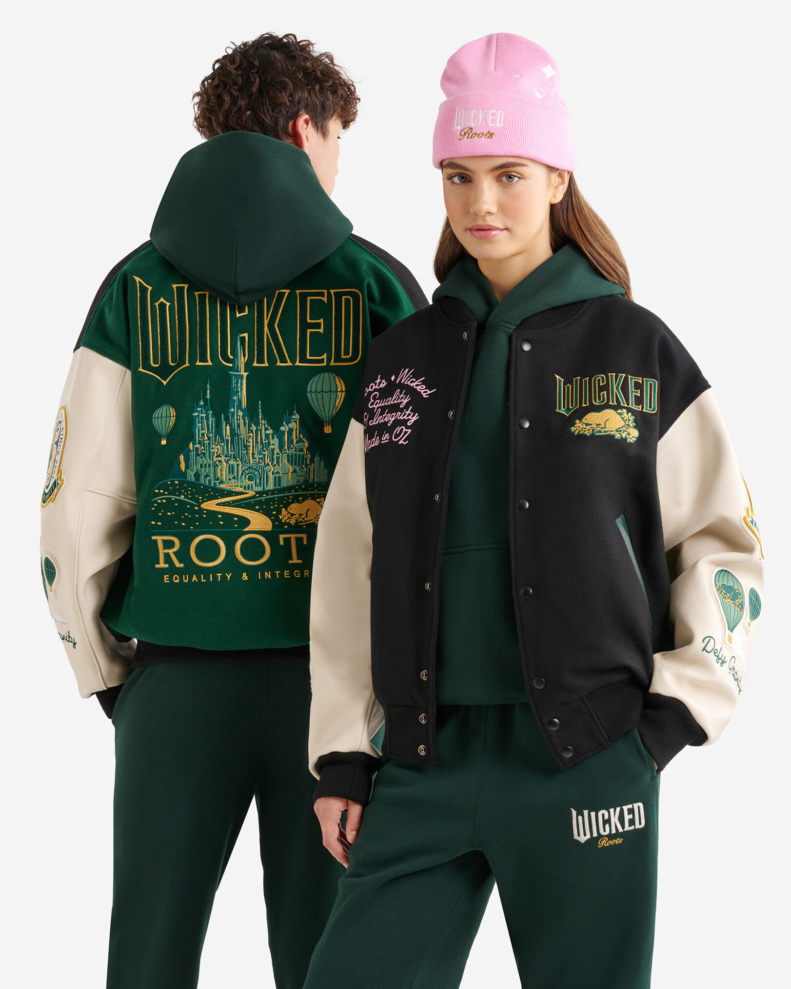 Roots X Better Gift Shop™ Buddy Varsity Jacket Gender Free | Shop