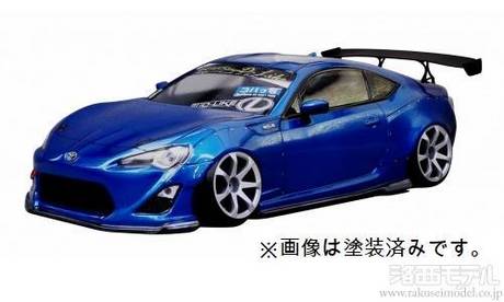 D-LIKE DL098-1 TOYOTA86 トレノ (ZN6) ボディ：ラジコン専門店 洛西モデル