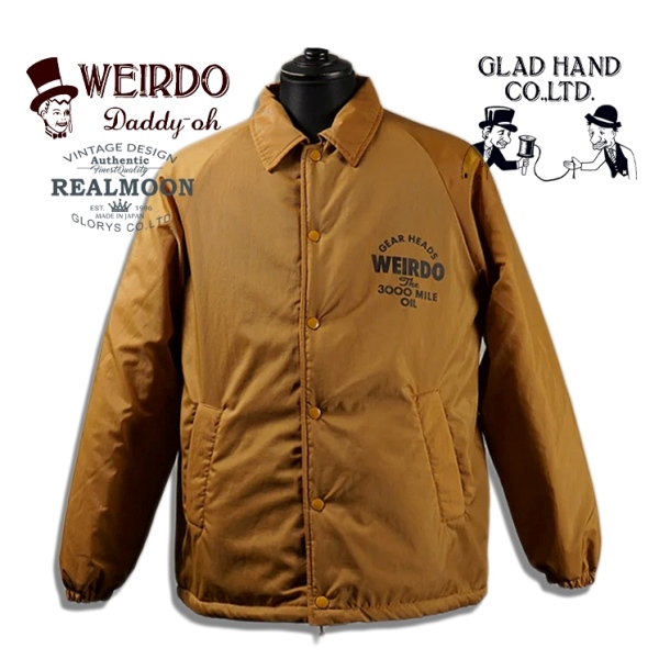 WEIRDO コーチジャケット No.WRD23AW06 