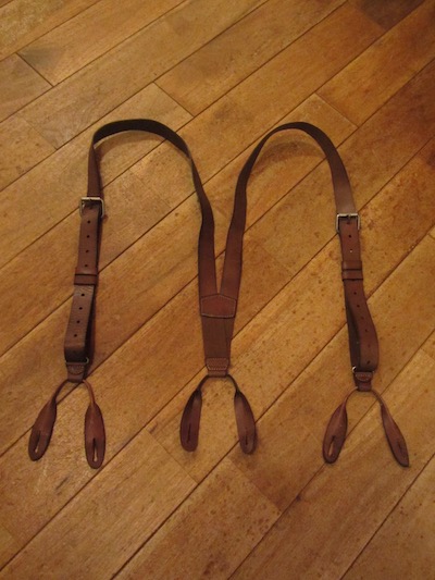 RRL等の通販サイト【RHYTHM】RRL(ダブルアールエル) LEATHER SUSPENDER