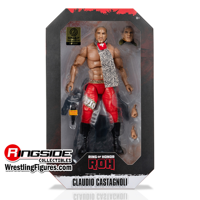 Claudio Castagnoli (1 of 5000) - Ring of Honor Vault Exclusive Toy