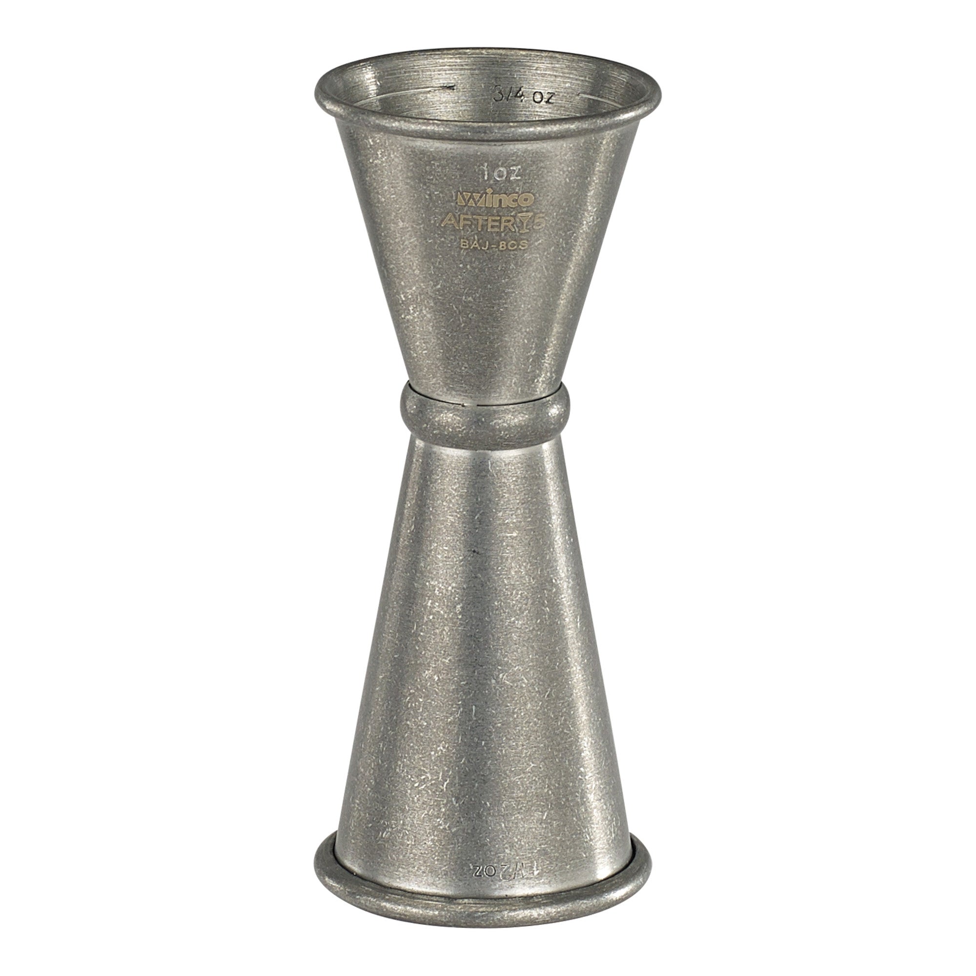 J-1 - Jigger, Stainless Steel - 1/2 x 1 oz – Winco