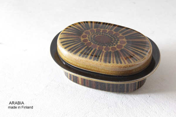 ARABIA コスモス バターケース