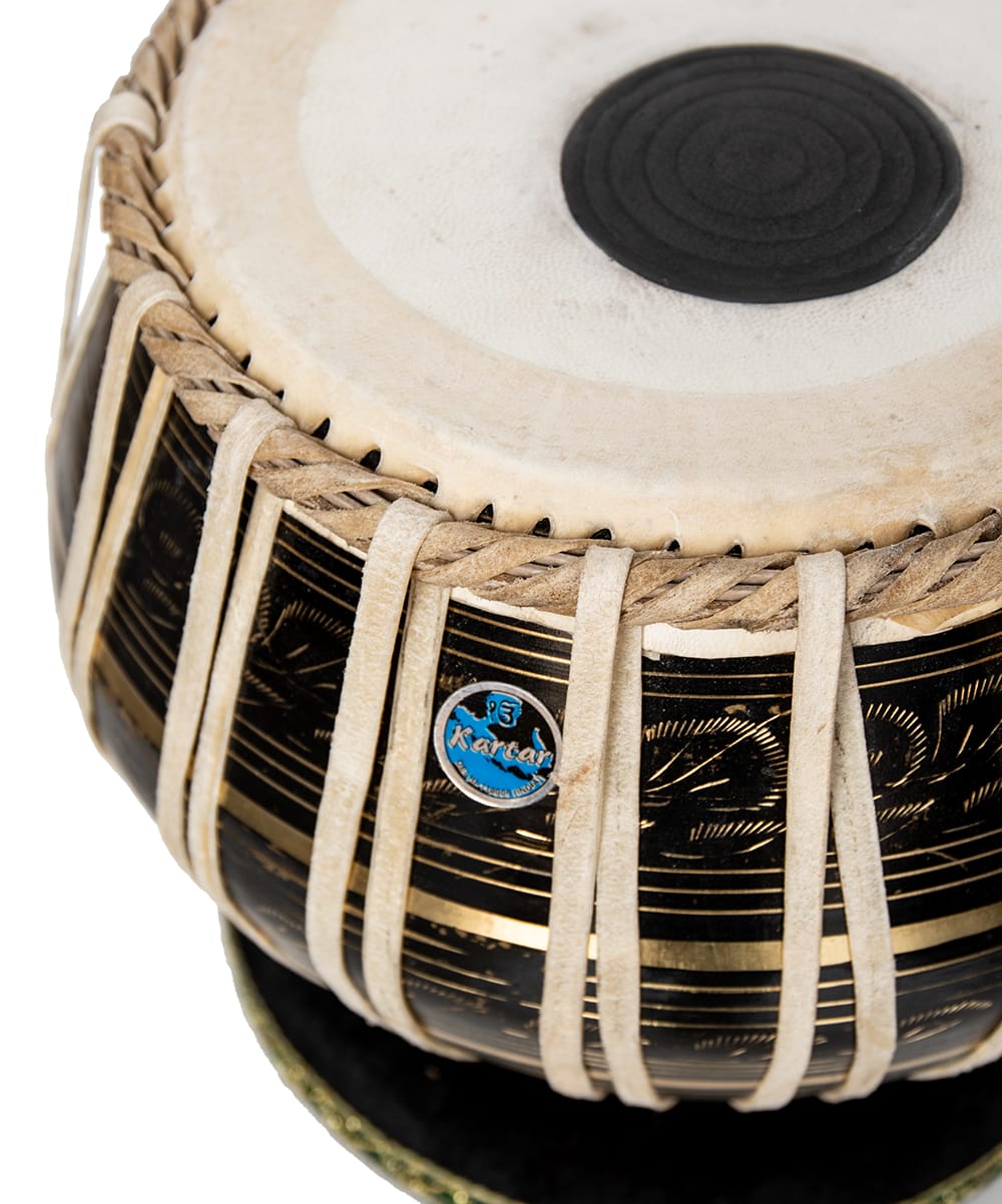 凹み訳あり品]タブラ フルセット ブラス・彫り込み仕上げ の通販[送料