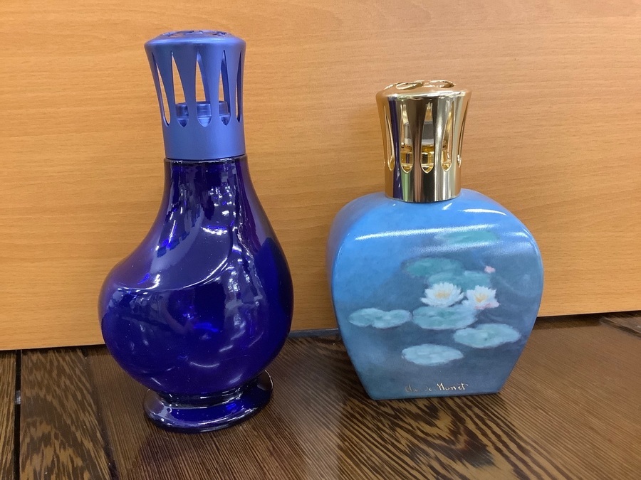 Lampe Berger（ランプベルジェ）の陶器製とガラス製のアロマオイル