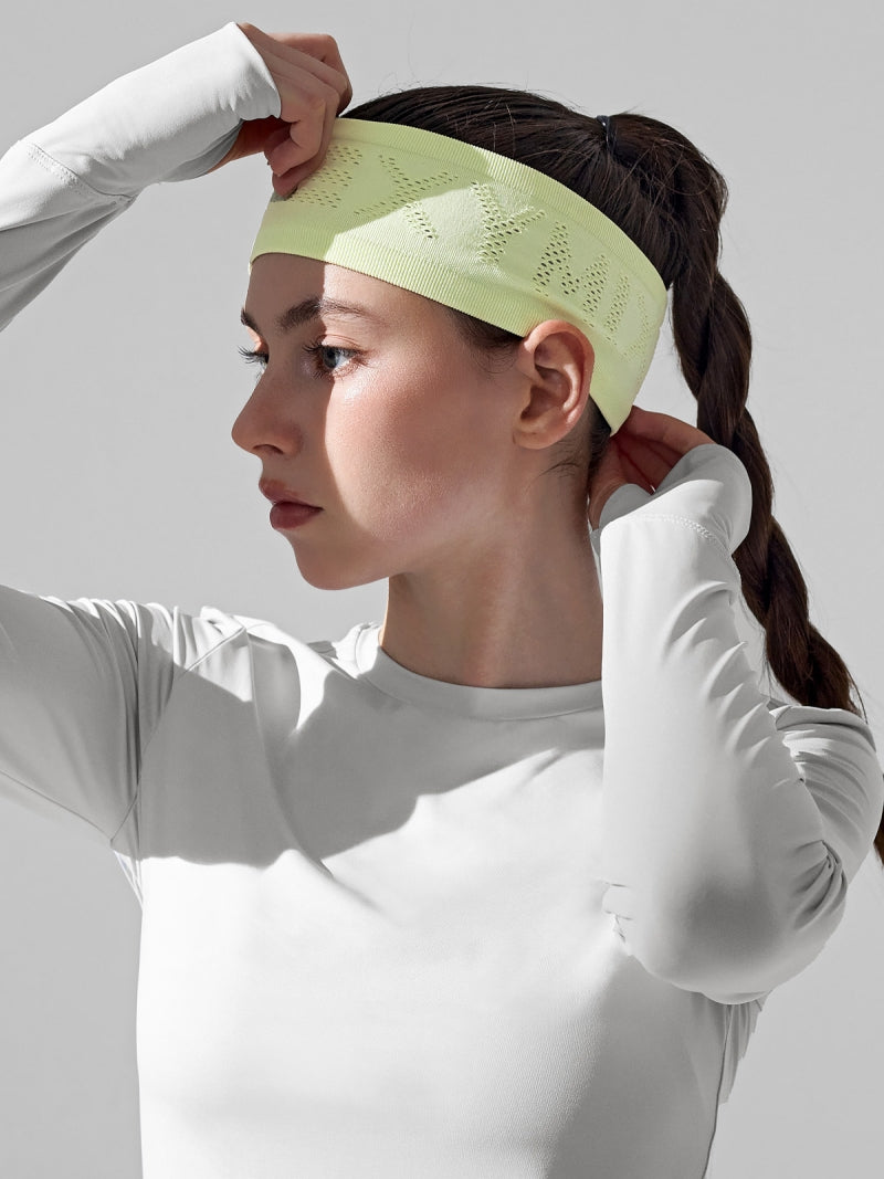 RX ロゴ入り メッシュ ヘアバンド