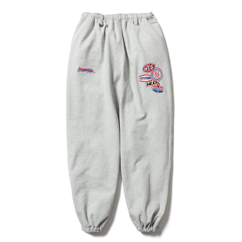 HYSTERIC GLAMOUR genzai COLLAGE WIDE SWEAT PANTS – YZ