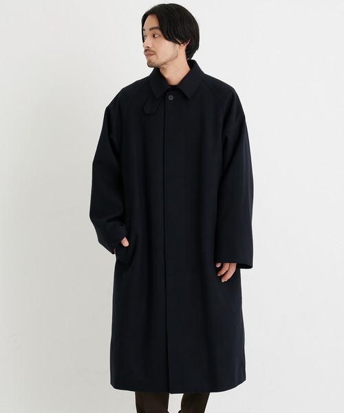 ATON（エイトン） ステンカラーコート 「ATON/エイトン」SUPER 160S