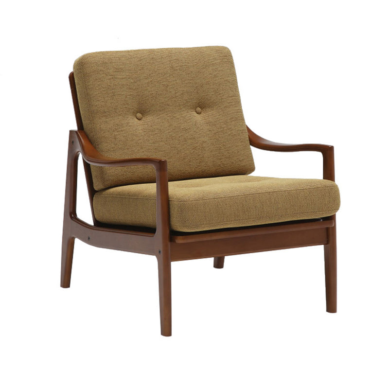 カリモク60【正規販売店】フレームチェア 1シーター マスタード