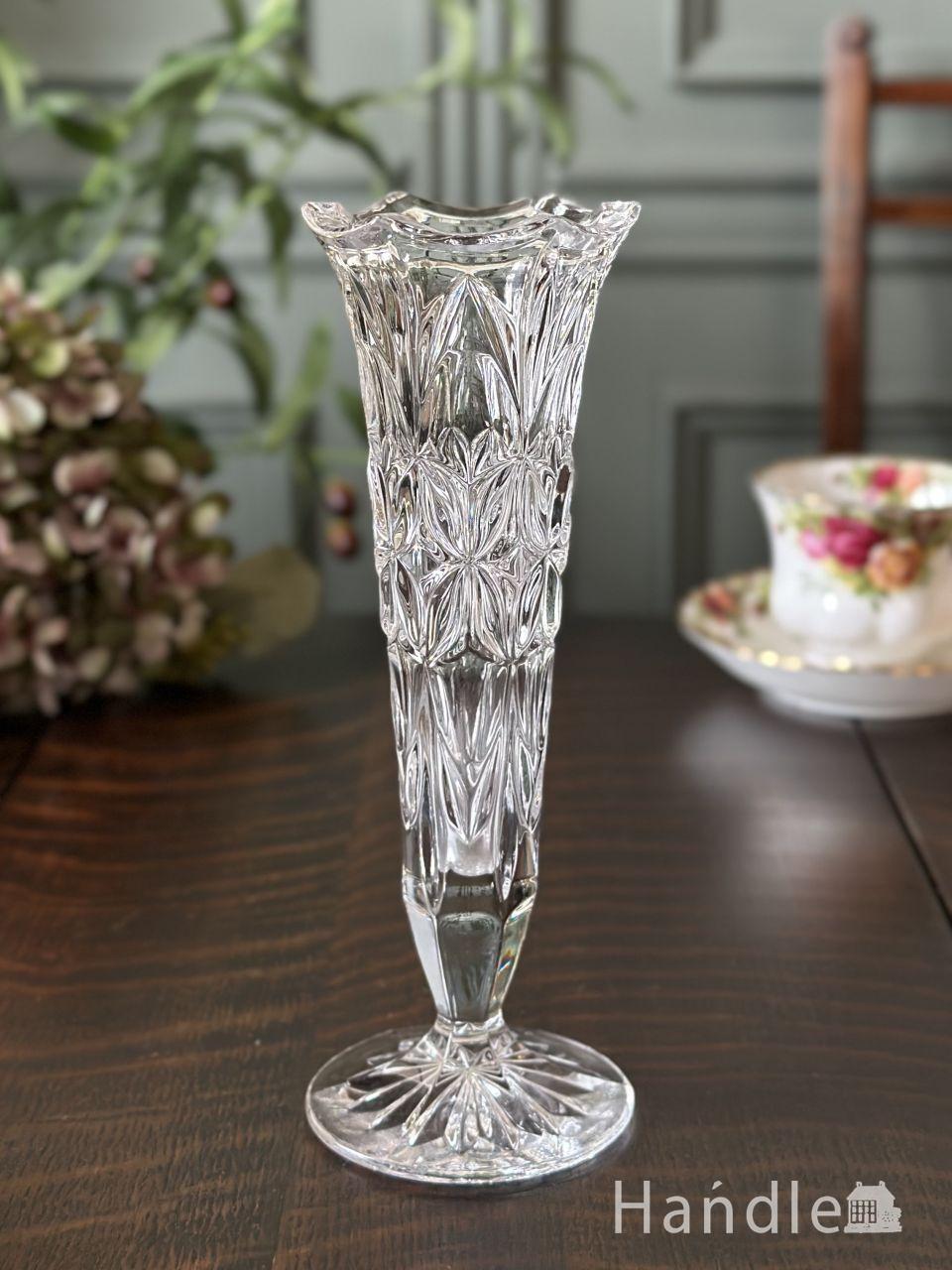 高級感のある大人の英国銀雑貨、アンティークシルバーのフラワーベース