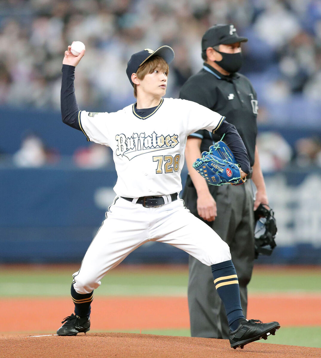 オリックス】なにわ男子・藤原丈一郎が「728」ユニで始球式「拍手を