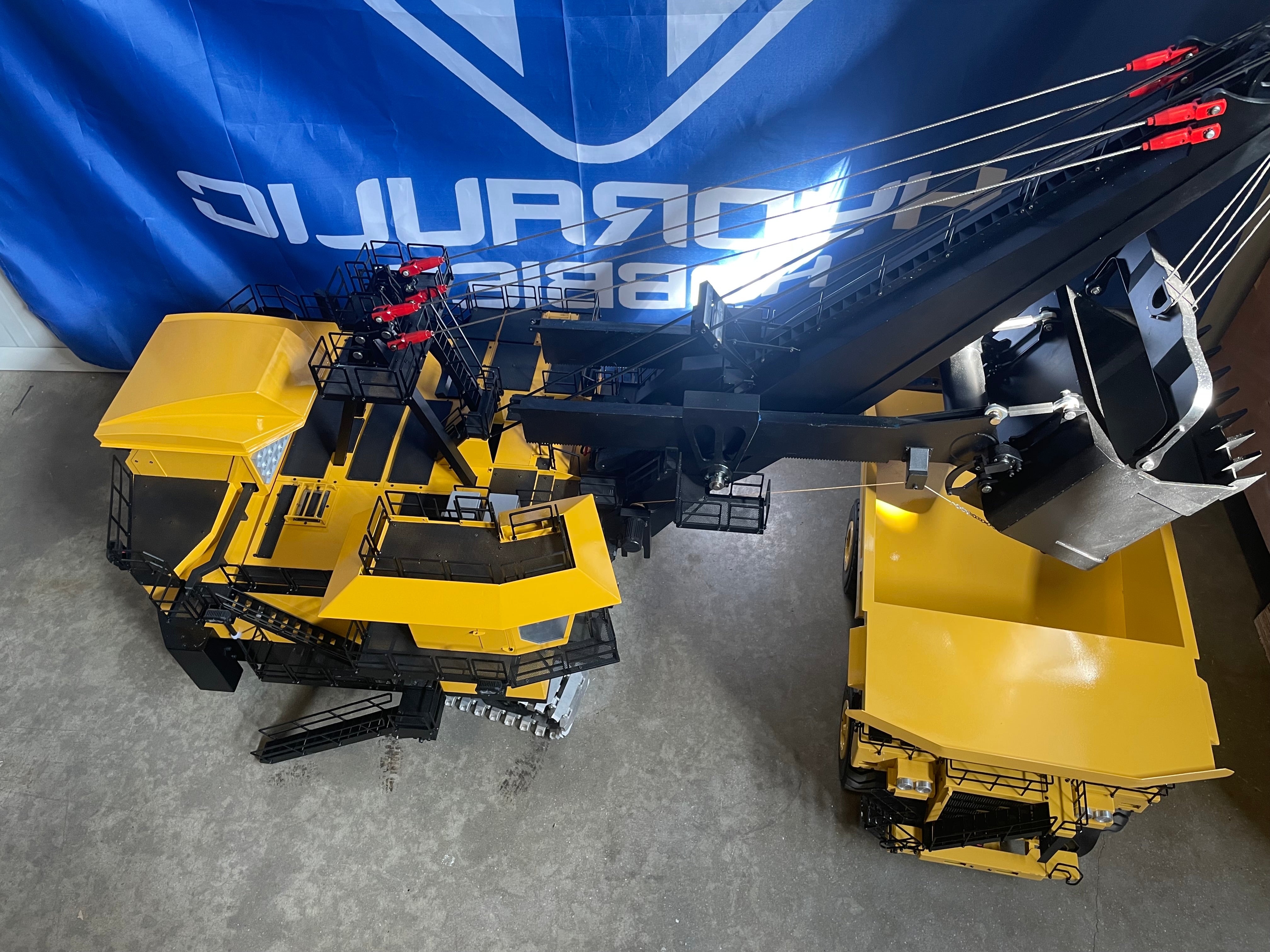 1:25 4100XPC Rope Shovel – Hydraulic Hobbies