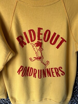 Vintage 60s 70s Champion Gusset Style Crewneck Sweatshirt Rideout