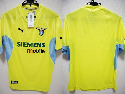 2001-2002 SS Lazio Calcio Jersey Shirt Maglia Away Puma SIEMENS