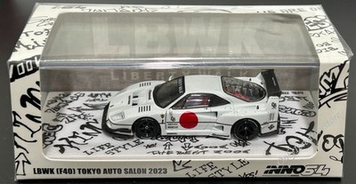 INNO64 LBWK Ferrari F40 Tokyo Auto Salon 2023 White 1:64 | eBay