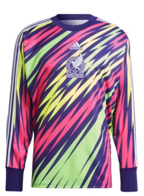 Adidas Mexico Icon Goalkeeper Jersey Jorge Campos HF1446 205 Sz