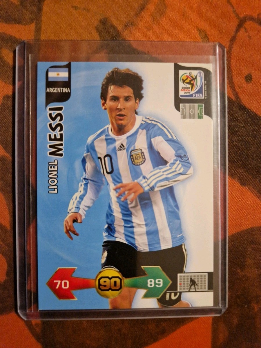LIONEL MESSI 2010 Panini FIFA WORLD CUP SOUTH AFRICA Adrenalyn XL
