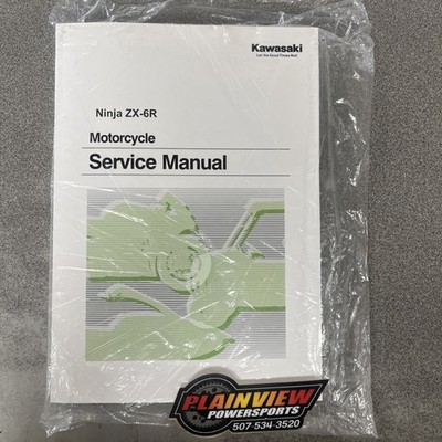 KAWASAKI OEM GENUINE SERVICE MANUAL 2024-2025 ZX-6R ZX636J ZX636K