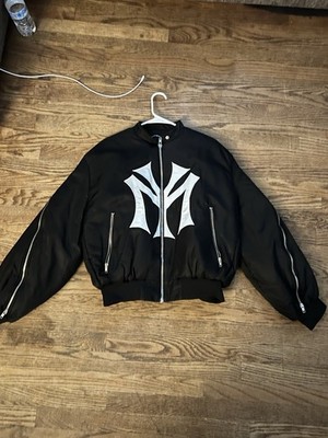 Mowalola MY CITY Black Bomber Jacket | eBay