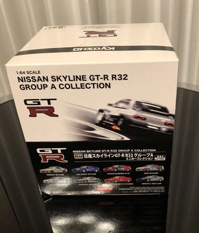 Kyosho 1/64 NISSAN Skyline GT-R R32 group A 1 box (8cars lot) | eBay