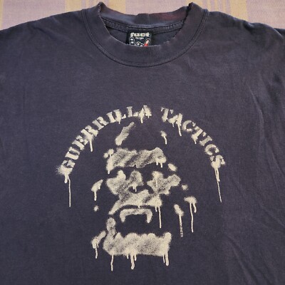 Vintage Fuct Guerrilla Tactics Tshirt 90s FUCT 