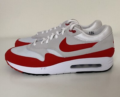 Nike Air Max 1 '86 OG G Big Bubble Mens Sz 11.5 White Red Golf