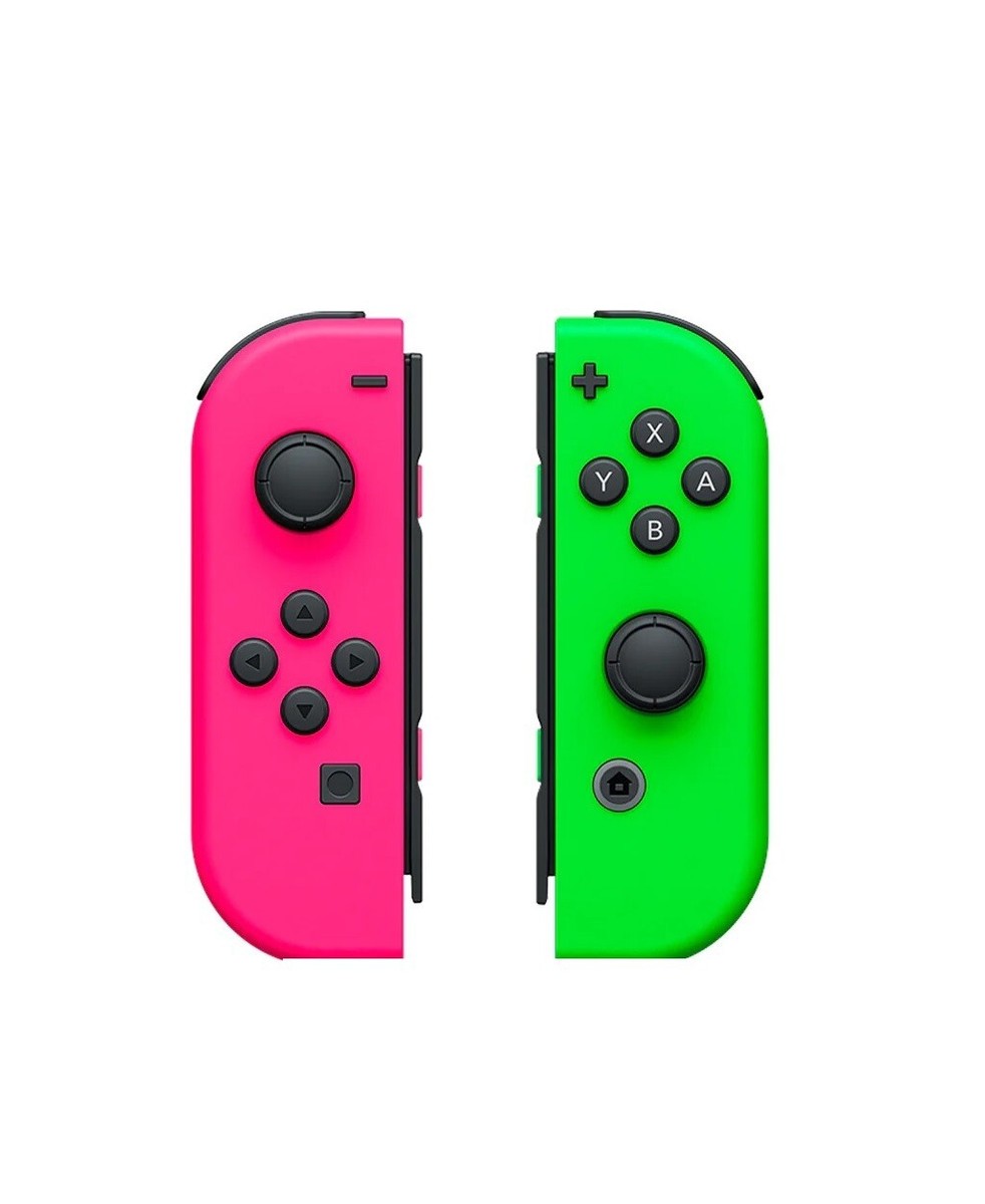 Joycon x game controller Nintendo Switch Neon Green/Neon Pink | eBay