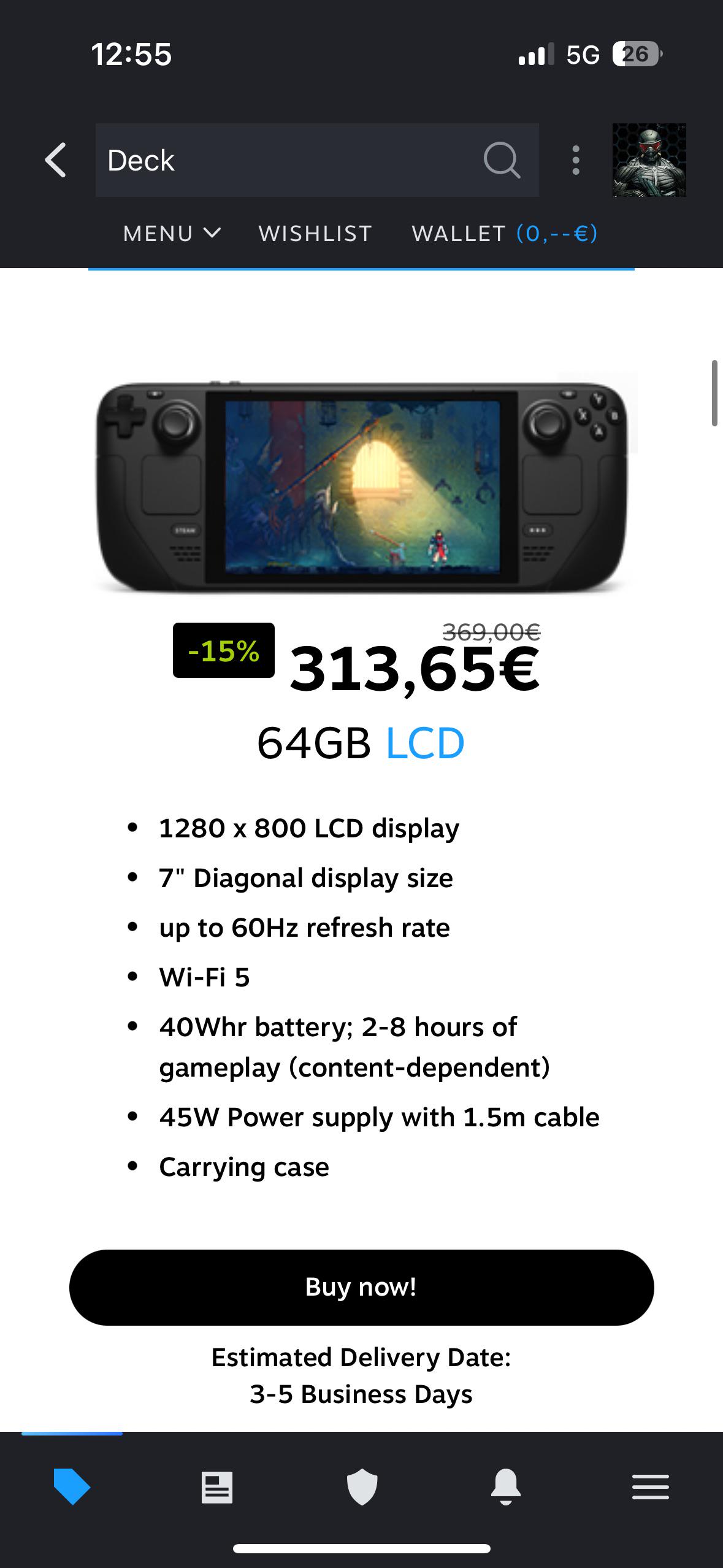 What are your thoughts on the 64GB? : r/SteamDeck