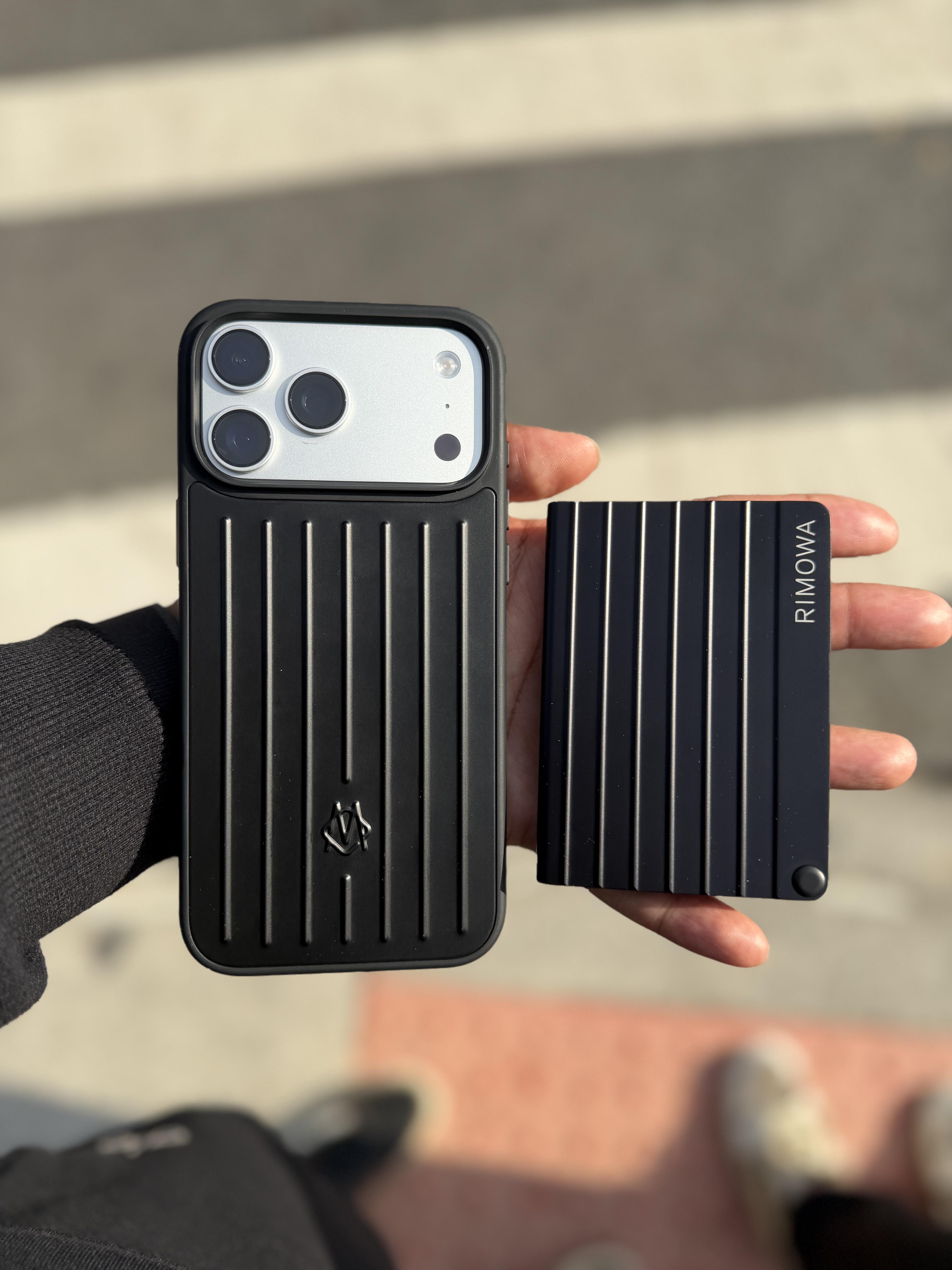RIMOWA iPhone 17 Pro max cosmic orange black case : r/Rimowa