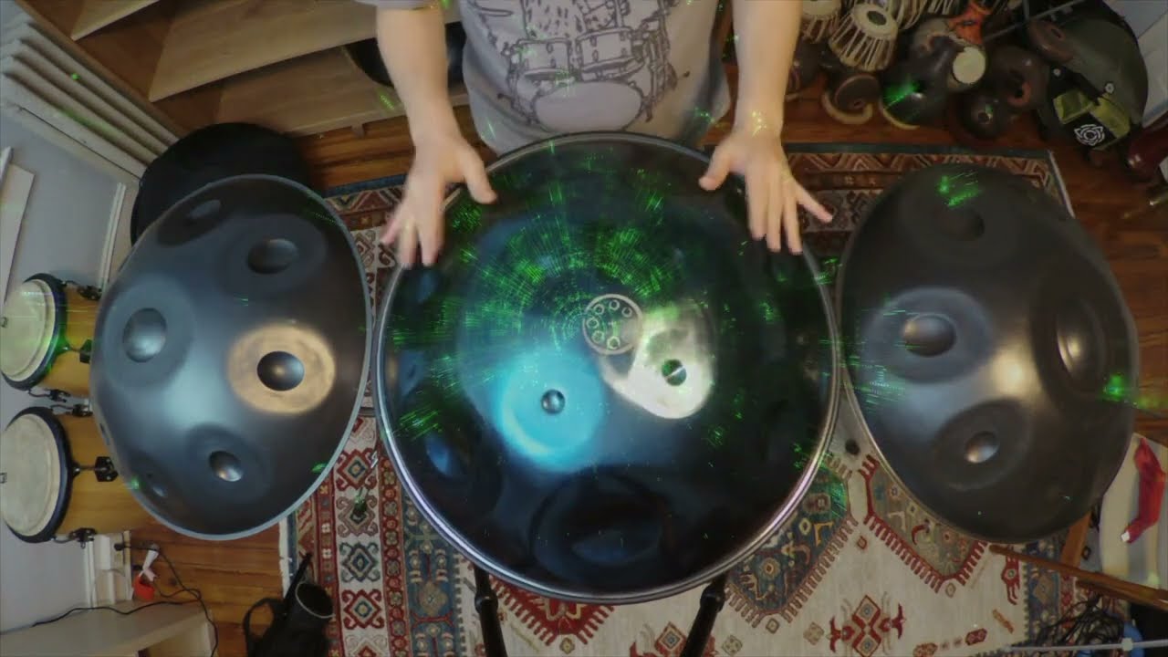 40 Minute | Soothing Pantheon Steel Halo Handpan Tribute | Jacob