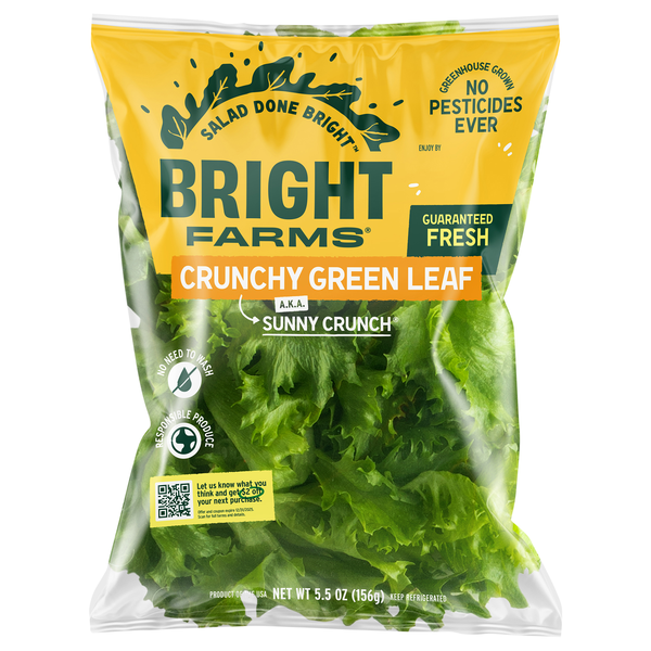 Save on BrightFarms Crunchy Green Leaf aka Sunny Crunch Lettuce