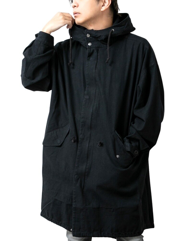 high quality military mods coat / black（ハイクオリティ ミリタリー