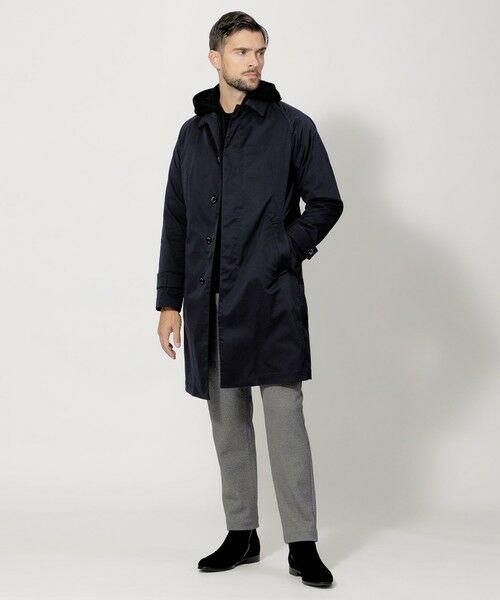 セール】 【80周年記念アイテム】ダウンライナーステンカラーコート