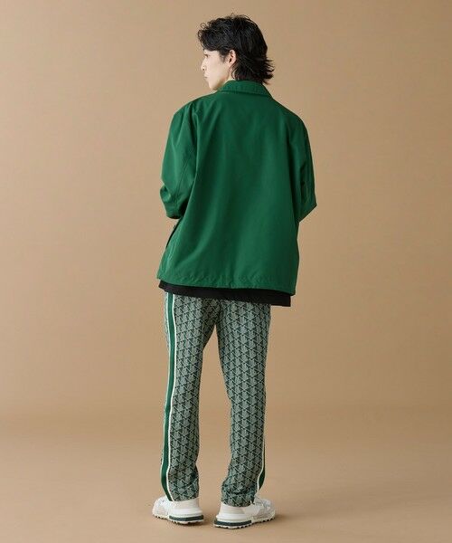 セール】 撥水 リバーシブルコーチジャケット 無地×総柄 （ブルゾン