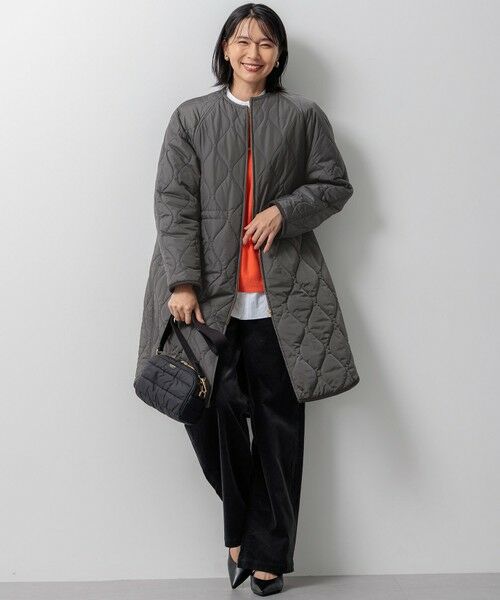 セール】 【洗える】23区DENIM ベルベットストレッチ ワイドパンツ