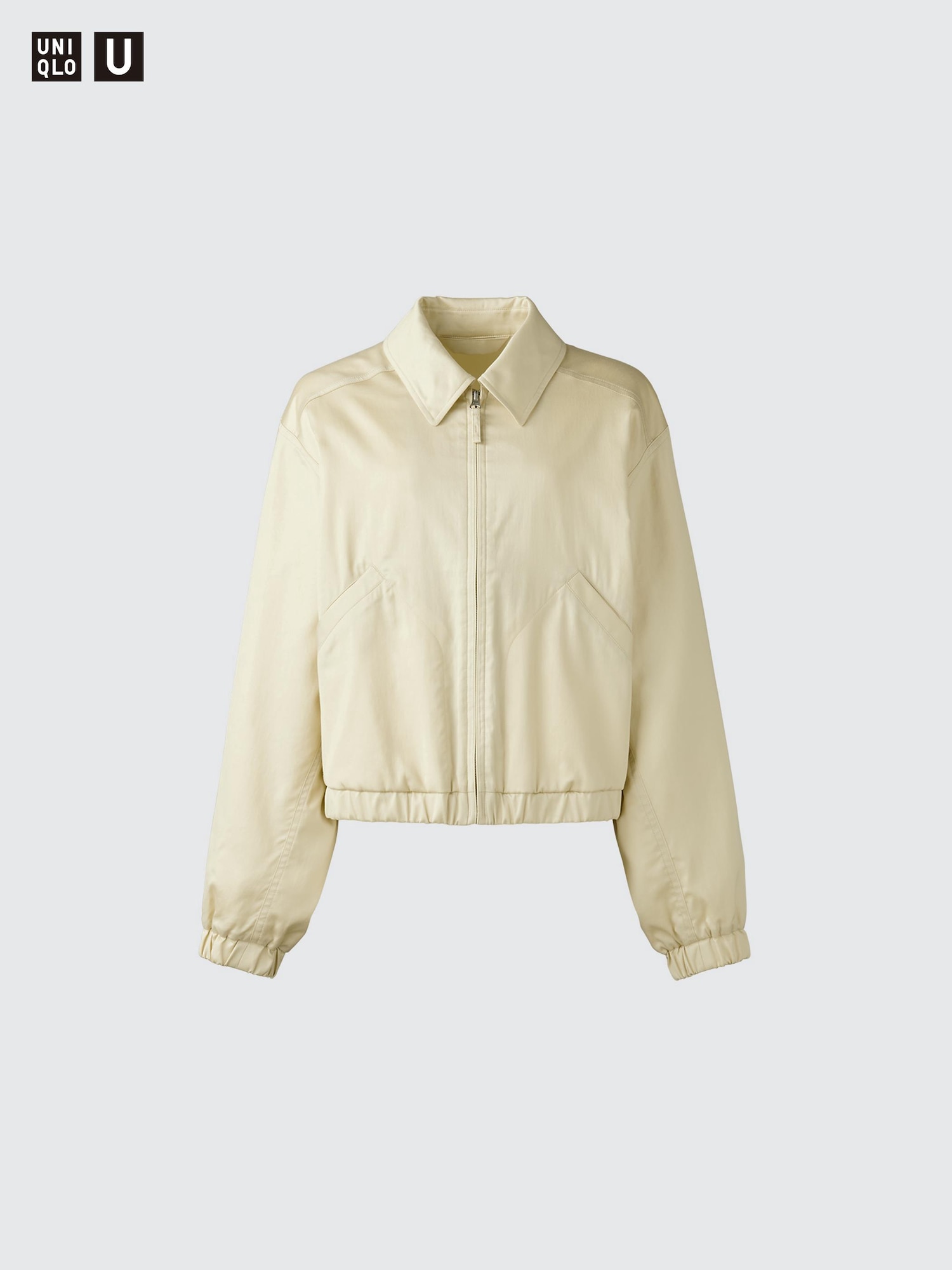 ユニクロ公式 | ジップアップショートブルゾン