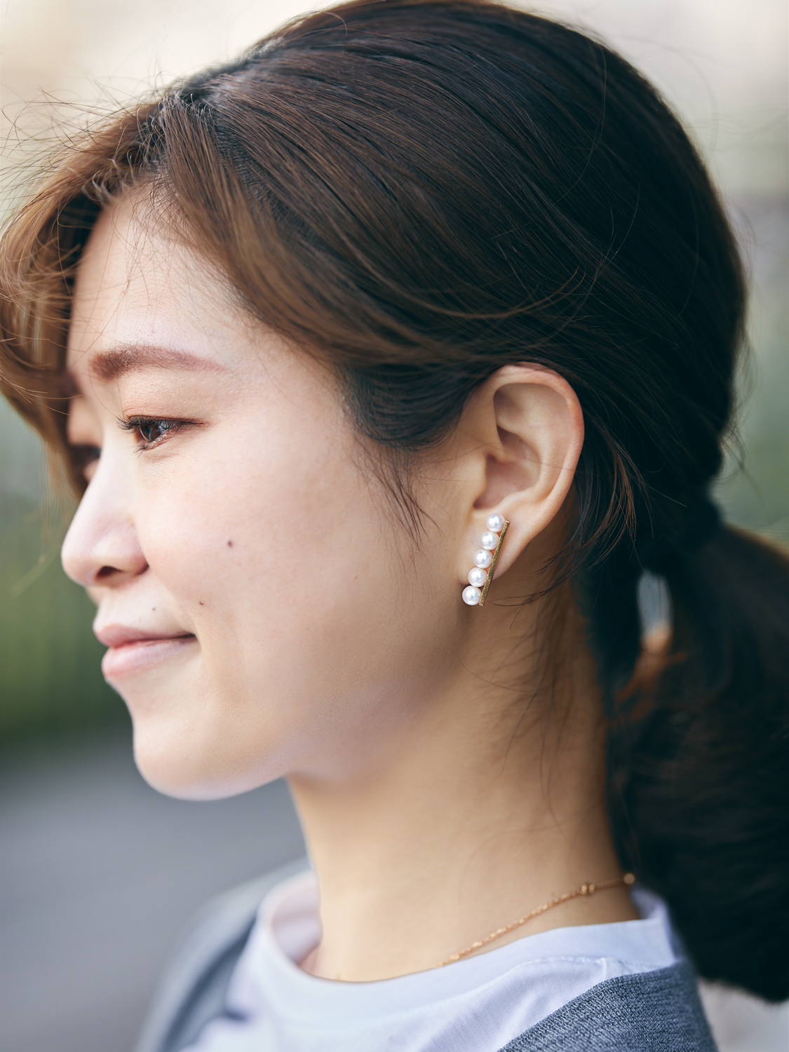 TASAKI】一直線に連なる艶やかパールに一目惚れ♡『バランス』が上品