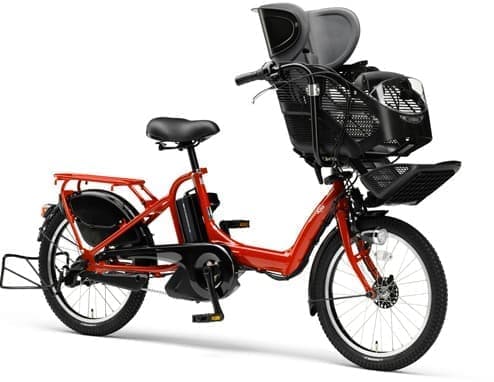 幼児を2人乗せられる電動アシスト自転車、ヤマハ「PAS シリーズ」2015
