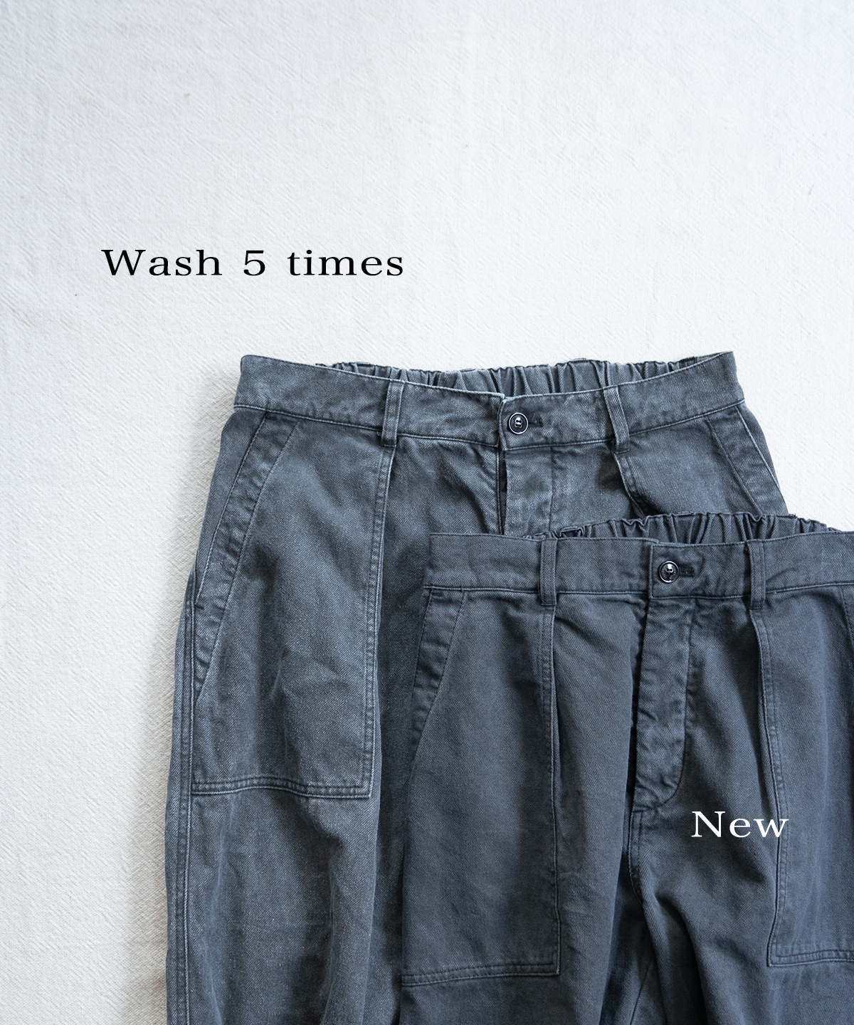 美品】バタク batak ⭐︎ コットンリネン トラウザーズ 美品】バタク