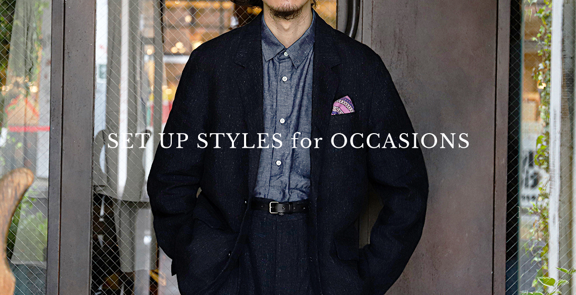 SET UP STYLES for WEARING OCCASIONS｜nest Robe / CONFECT ONLINE SHOP