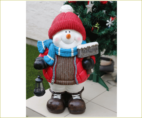 ヤマダモール | 【イルミネーション】【ソーラー】ビッグスノーマンと