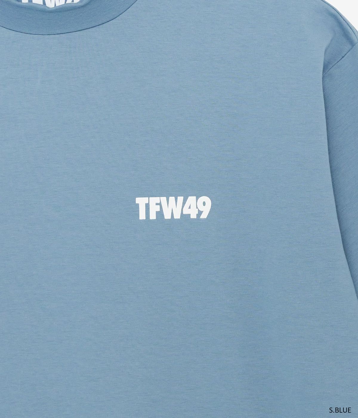 TFW49 - HALF MOCKNECK TEE | モックネックシャツ | S.ブルー | メンズ