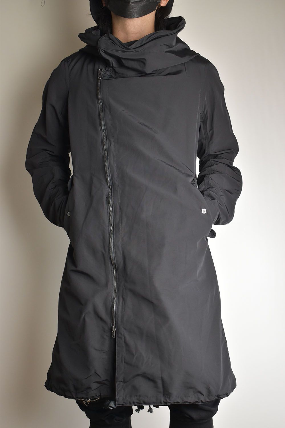 nude:masahiko maruyama - MULTI ZIP MILITARY HOODIE COAT