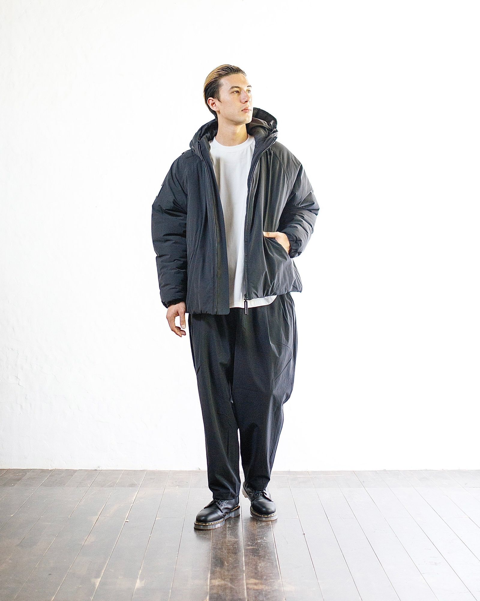SFC HOODIE PUFF JACKET (Black)セットアップ STYLE 11月16日(土)新作